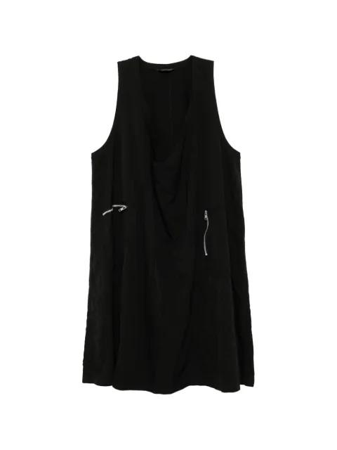zip-fastening pockets dress by COMME DES GARCONS