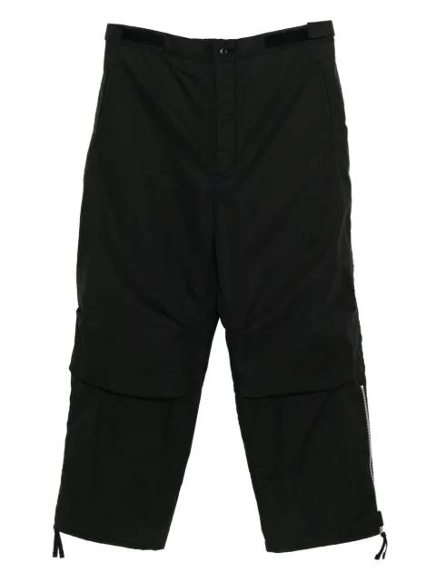 zip-hem trousers by COMME DES GARCONS