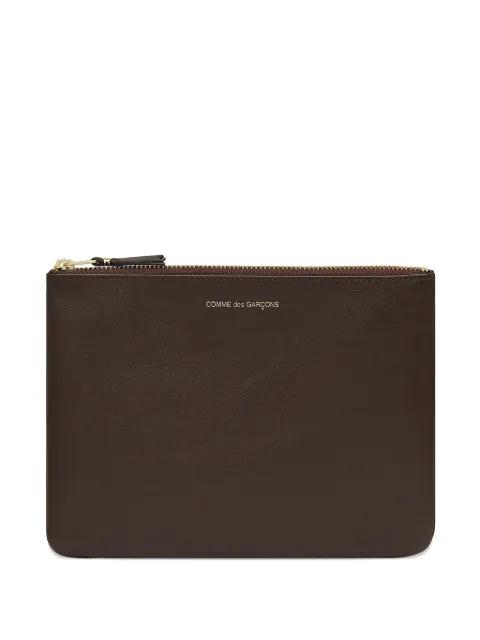 zip logo wallet by COMME DES GARCONS