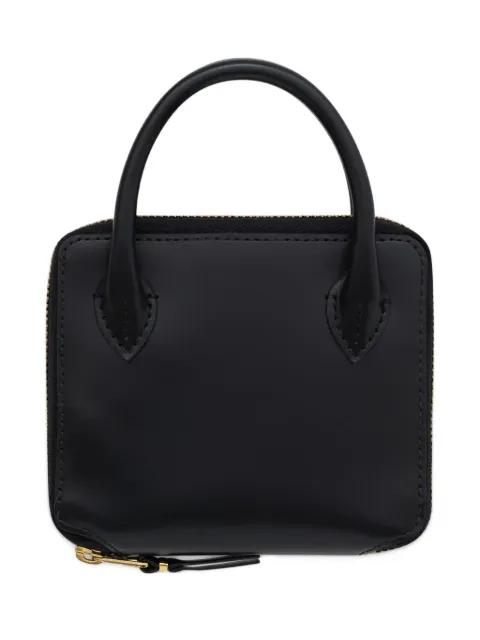 zip top-handle wallet by COMME DES GARCONS