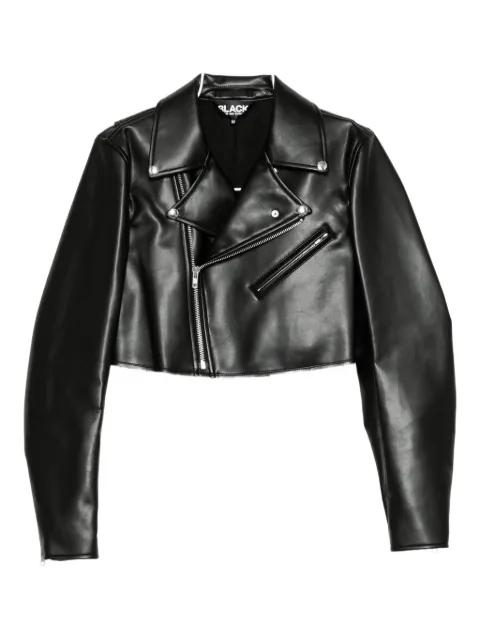 zip-up biker-jacket by COMME DES GARCONS