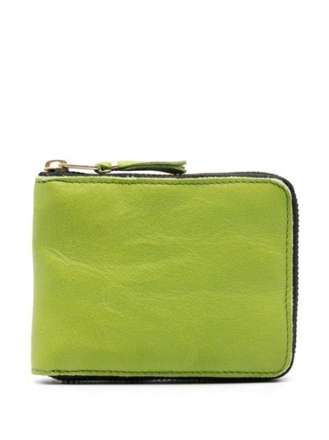 zipped leather wallet by COMME DES GARCONS