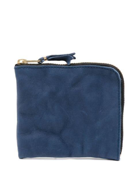 zipped leather wallet by COMME DES GARCONS