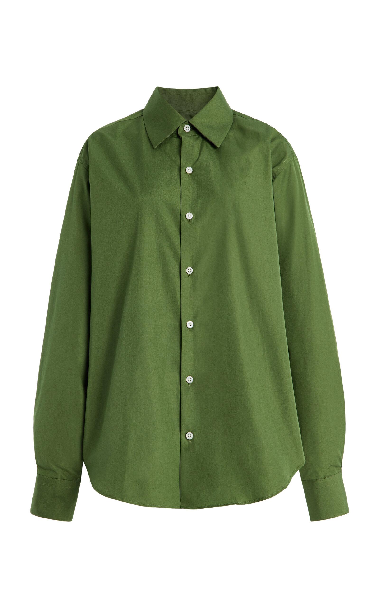 Comme Si La Classica Cotton-Poplin Shirt - Moda Operandi by COMME SI