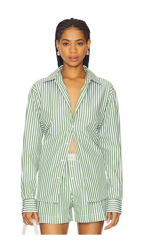 Comme Si La Shirt Classica in Green by COMME SI