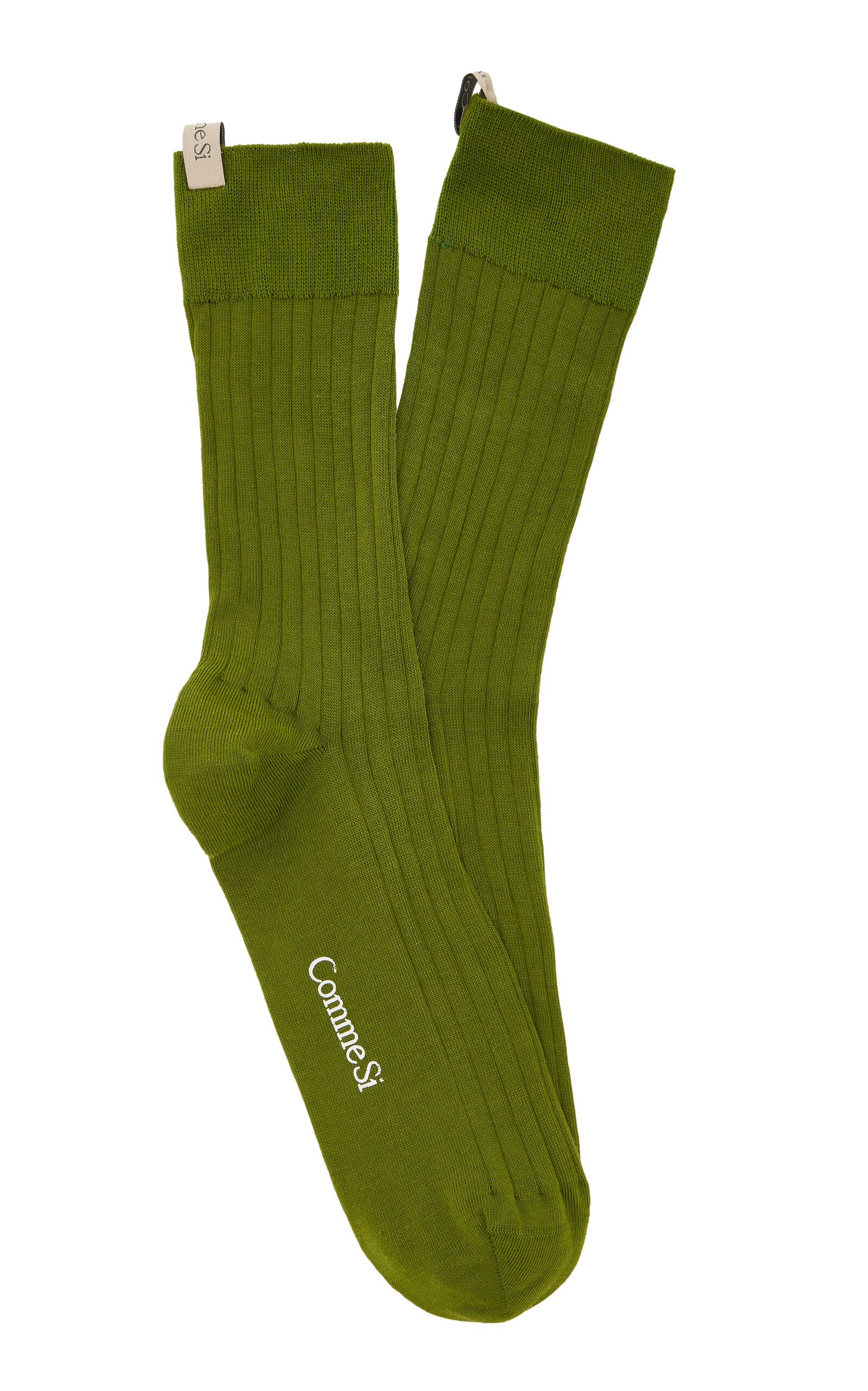 Comme Si The Yves Cotton Sock - Moda Operandi by COMME SI