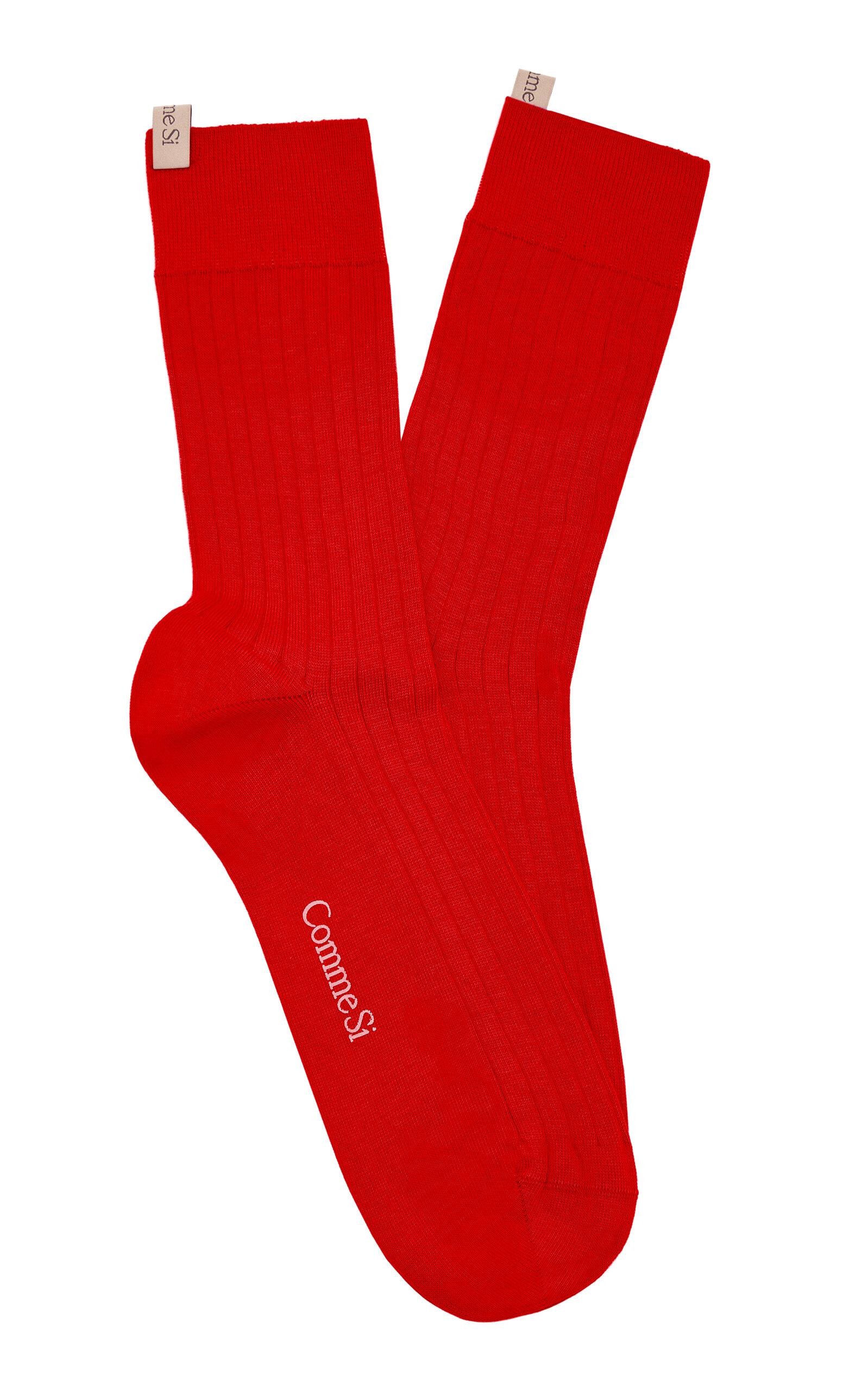 Comme Si The Yves Cotton Sock - Moda Operandi by COMME SI