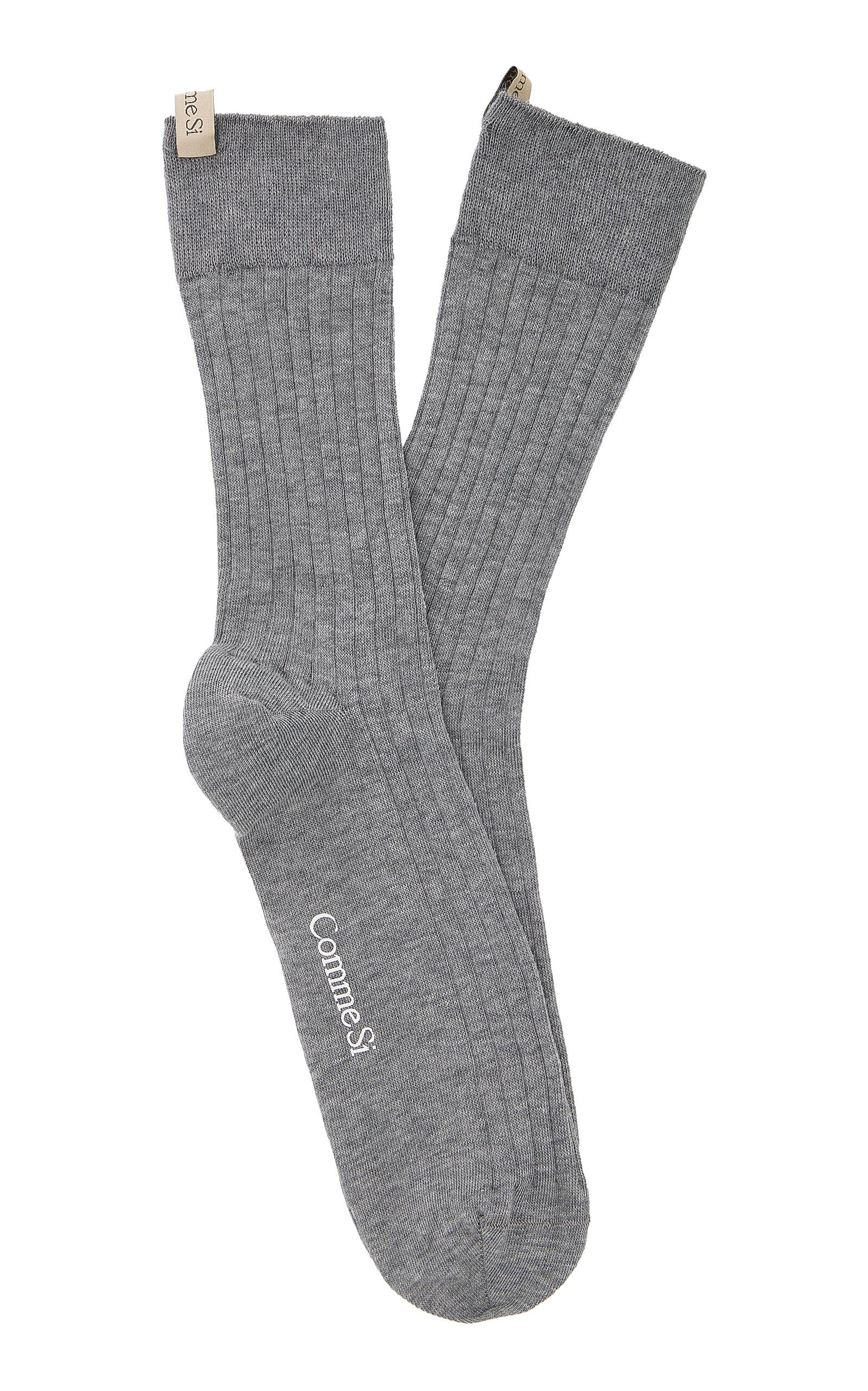 Comme Si The Yves Cotton Sock - Moda Operandi by COMME SI