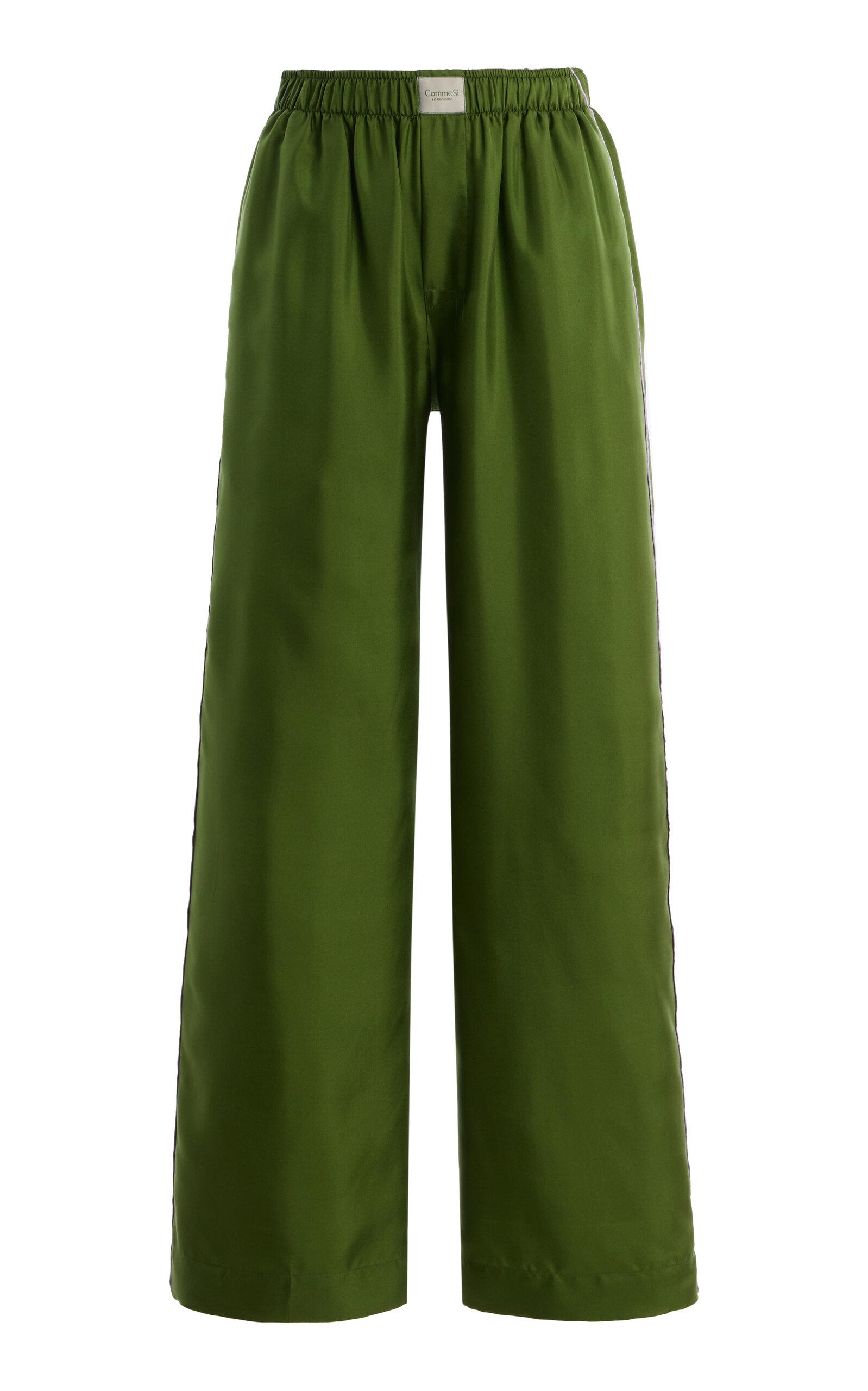 Commei La Boxer Altailk-Twill Pants - Moda Operandi by COMME SI
