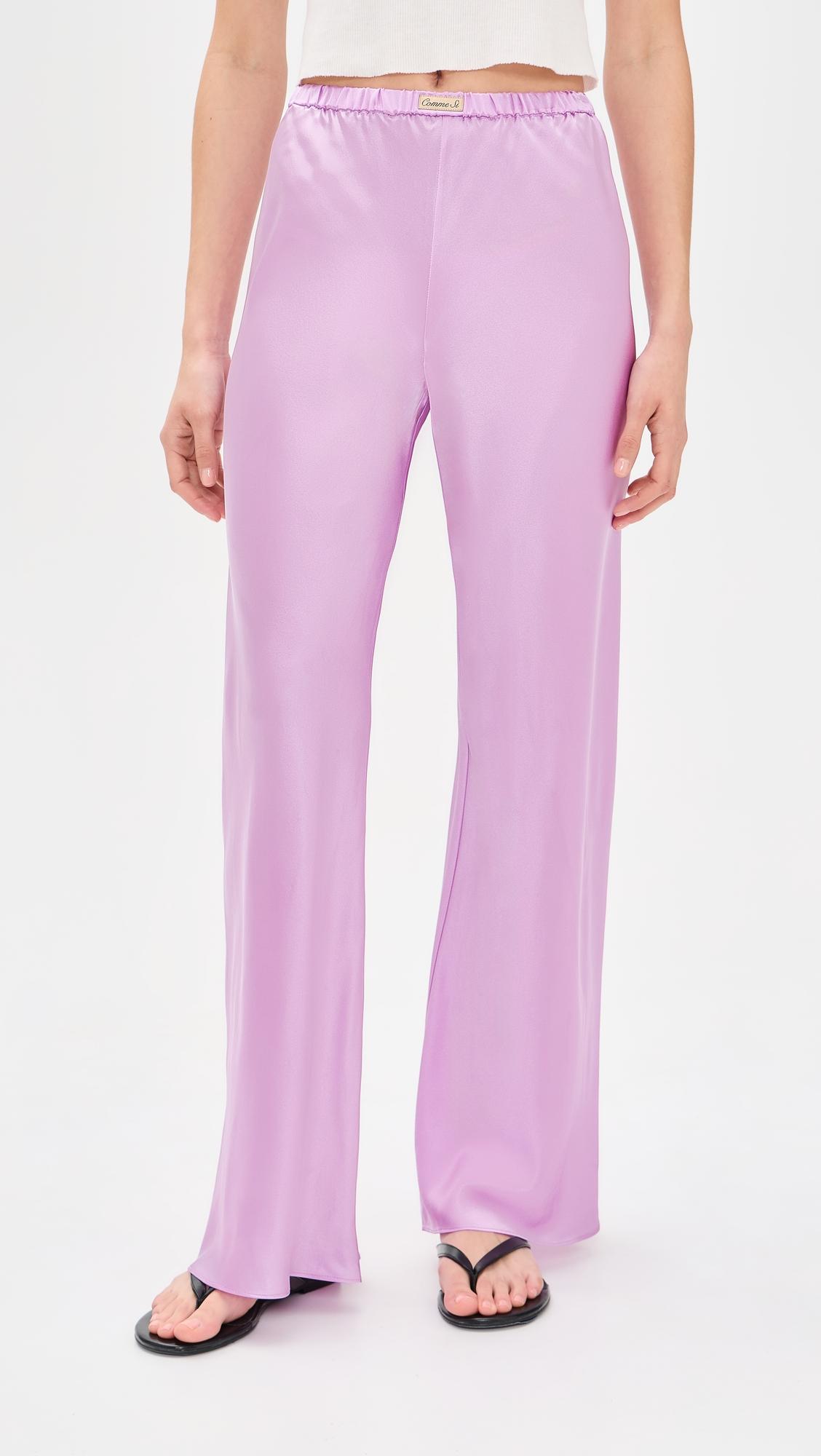 Silk Bias Pants by COMME SI