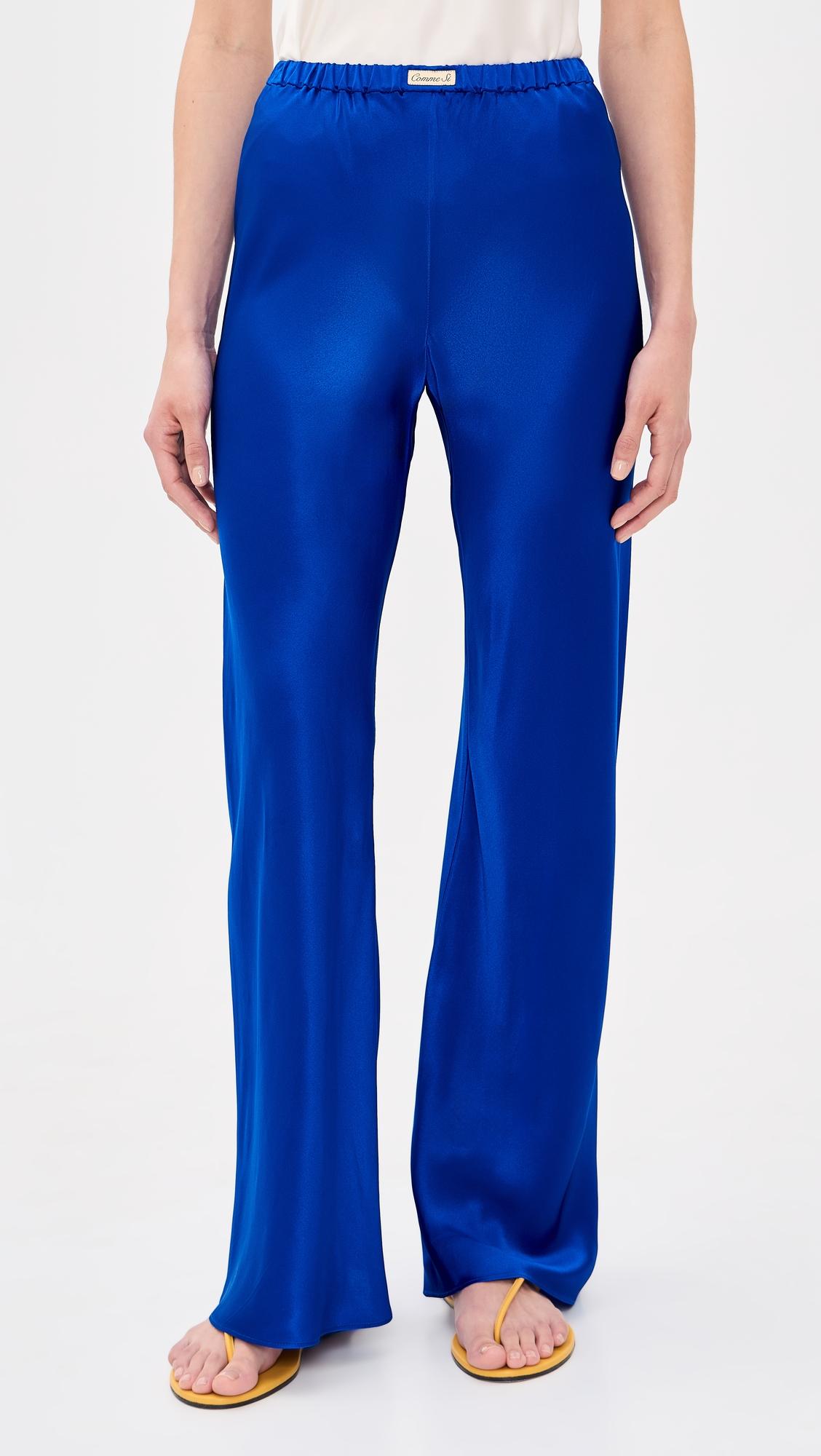 Silk Bias Pants by COMME SI