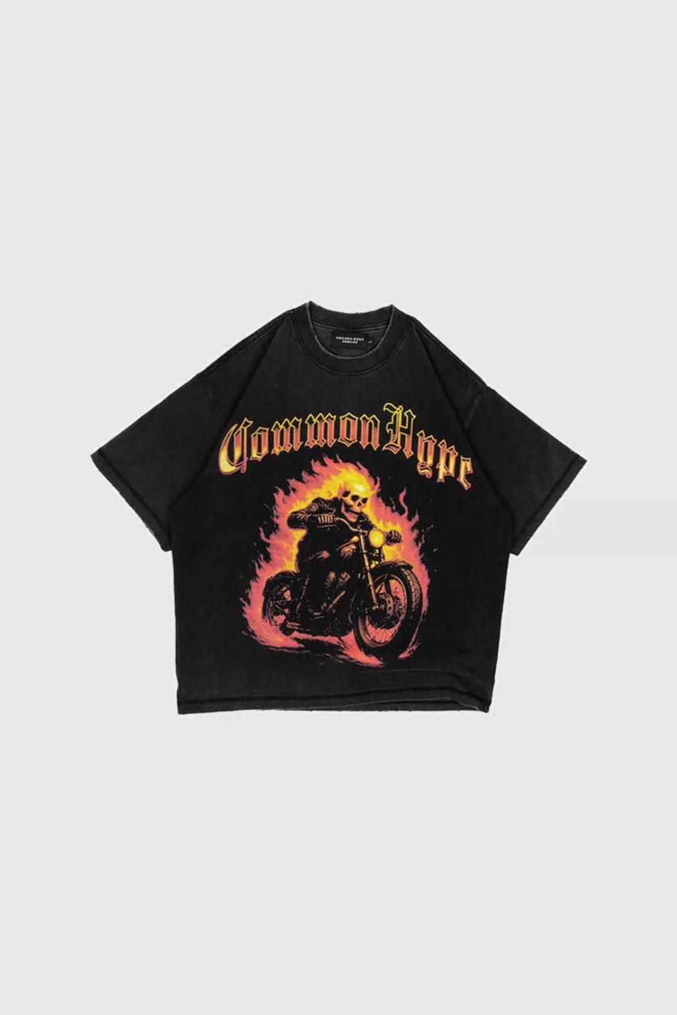 Common Hype Ghostrider Tee by COMMON HYPE