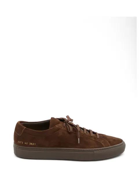 Achilles suede lace-up sneakers by COMMON PROJECTS