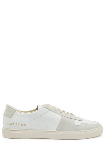 Bball panelled leather sneakers by COMMON PROJECTS