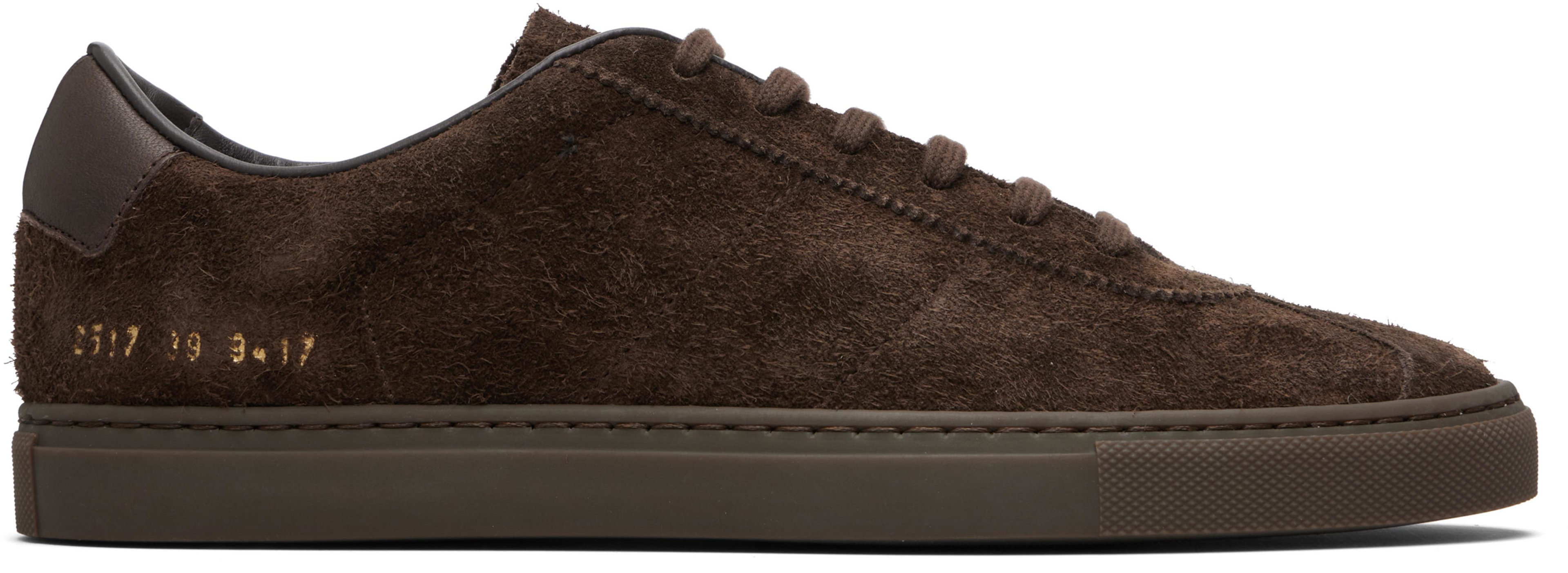 Brown Field Sneakers by COMMON PROJECTS