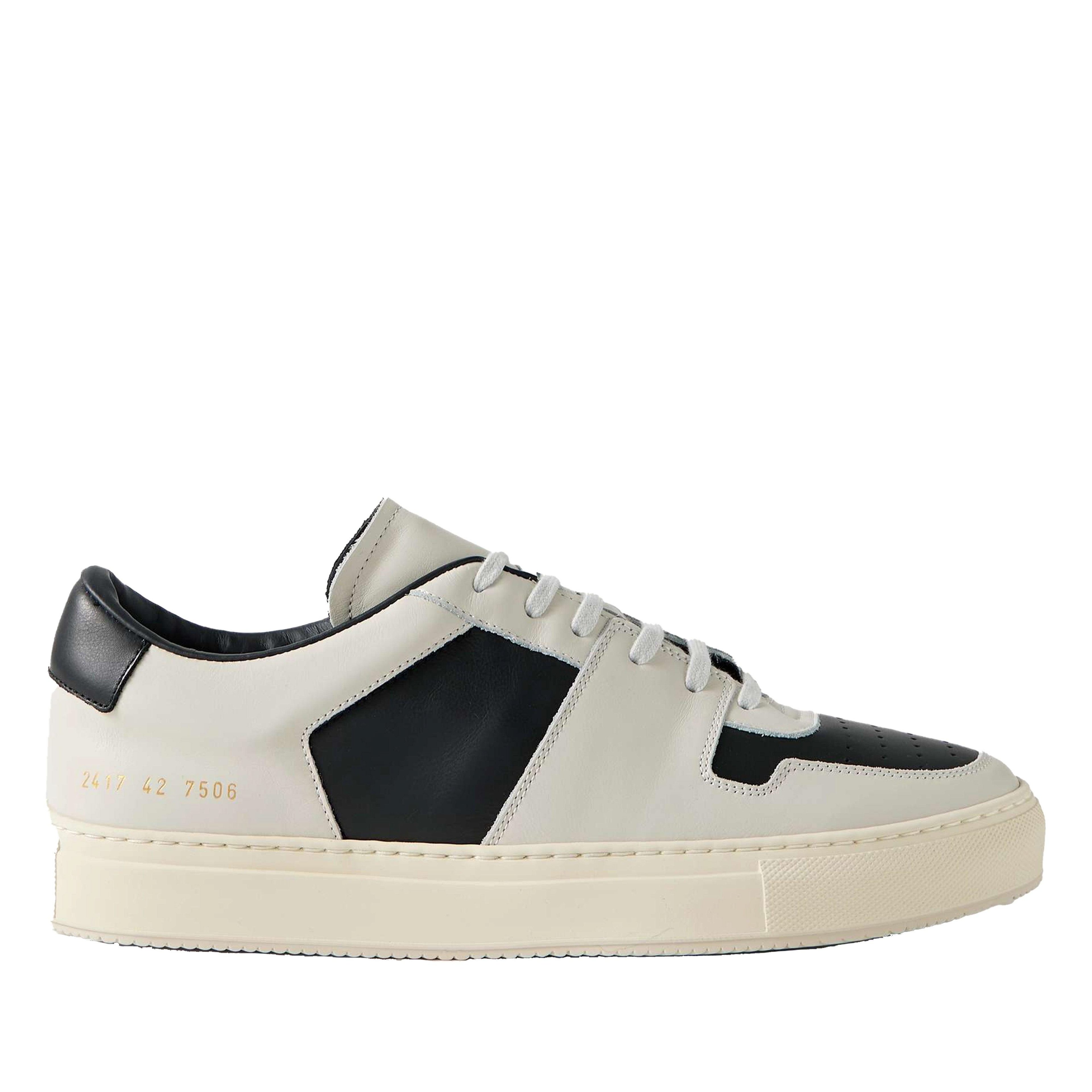 Common Projects - Decades Sneakers - (Black/White) by COMMON PROJECTS