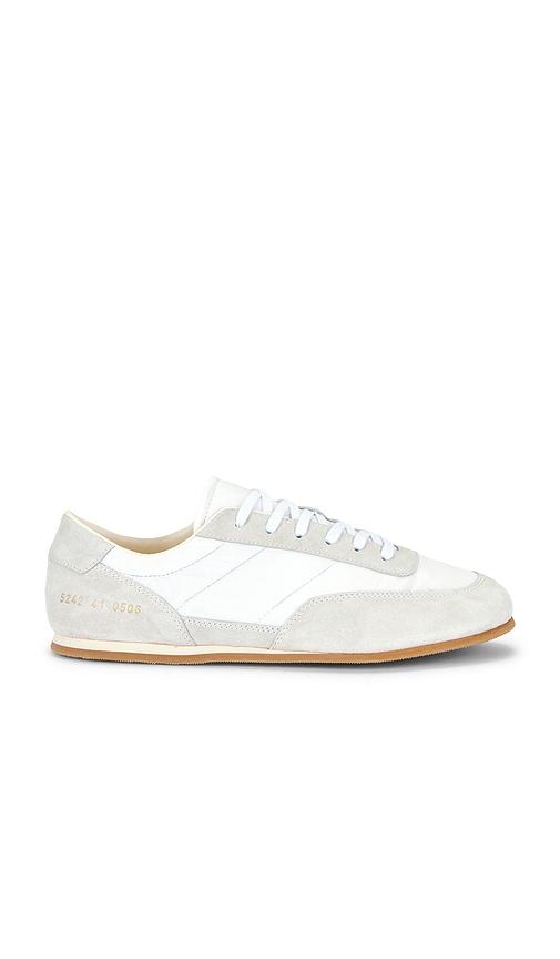Common Projects Minimal Runner Sneaker in White by COMMON PROJECTS