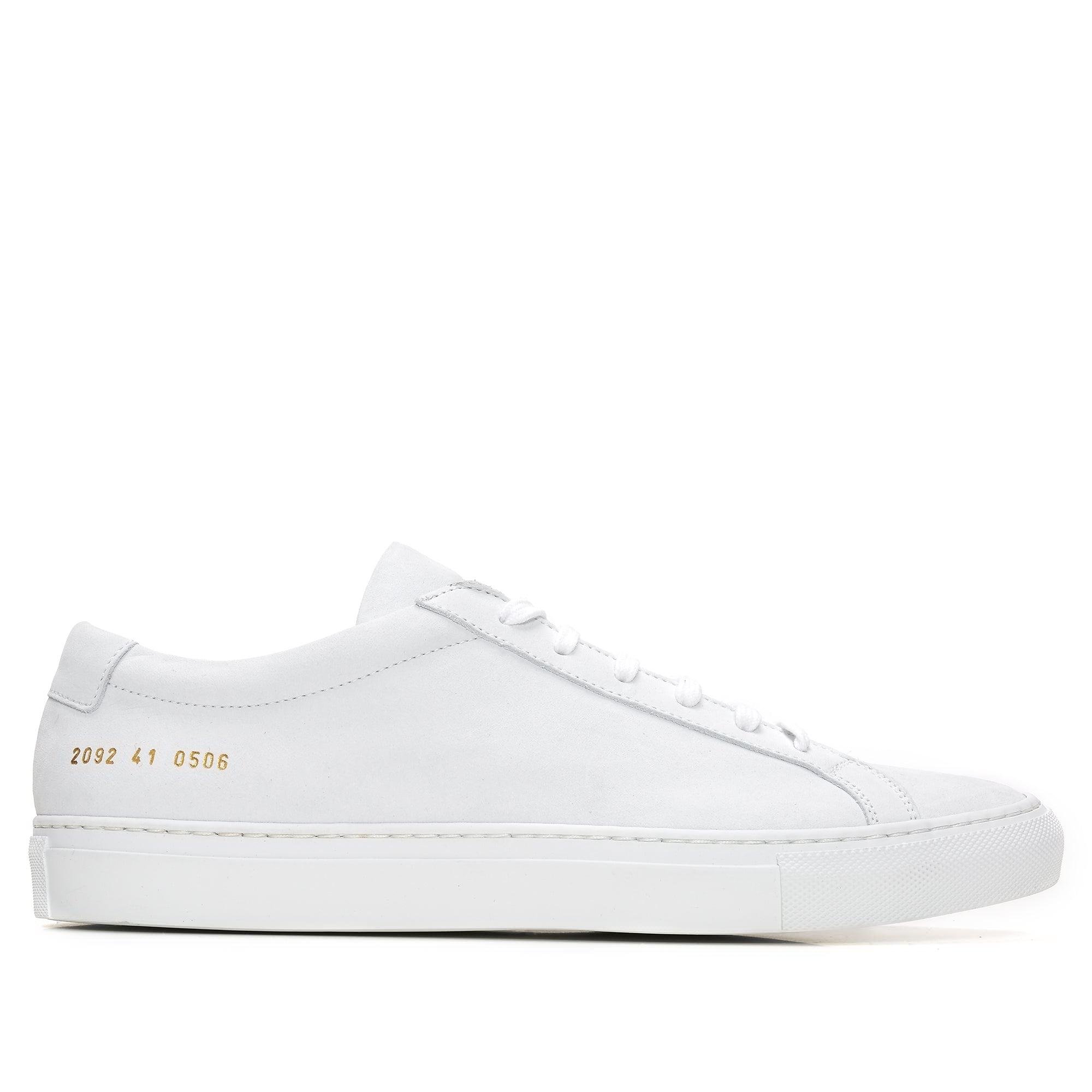 Common Projects - Original Achilles Low Sneakers - (White) by COMMON PROJECTS