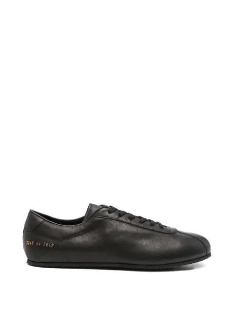 Driving perforated lace-up sneakers by COMMON PROJECTS