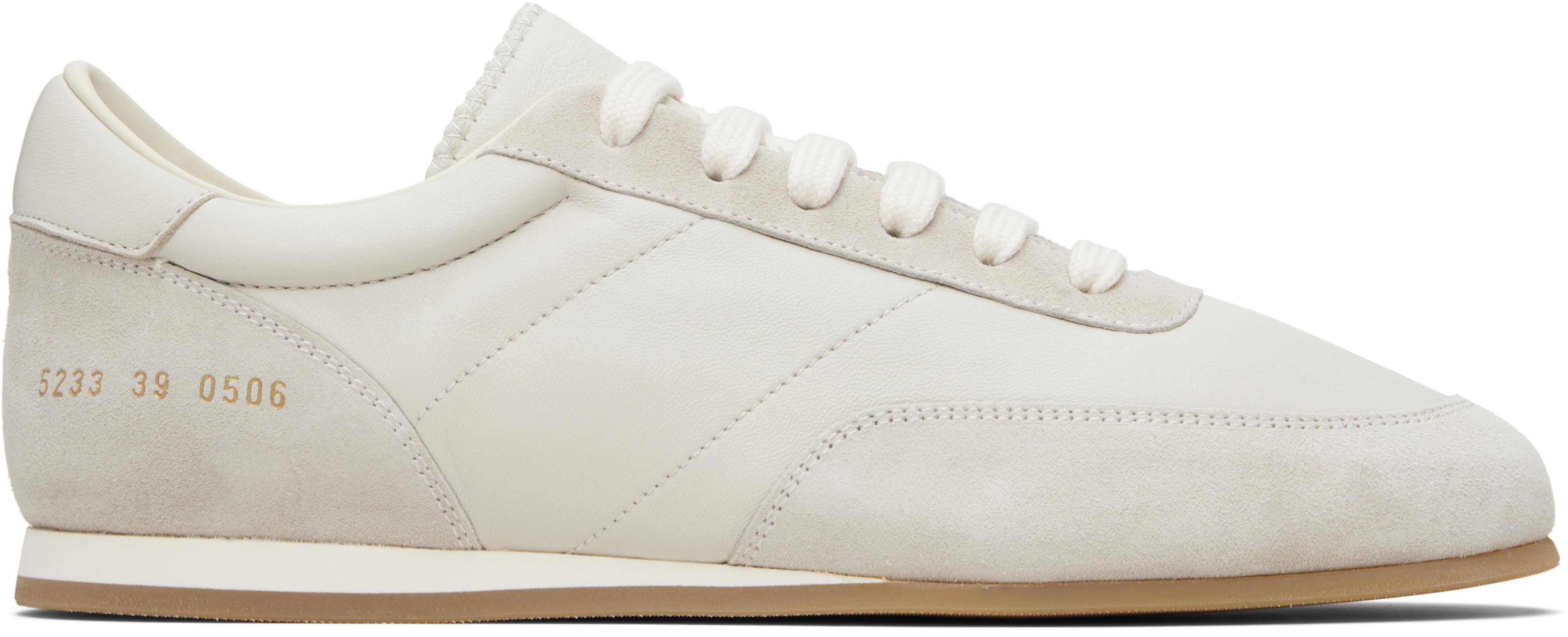 Off-White Minimal Runner Sneakers by COMMON PROJECTS