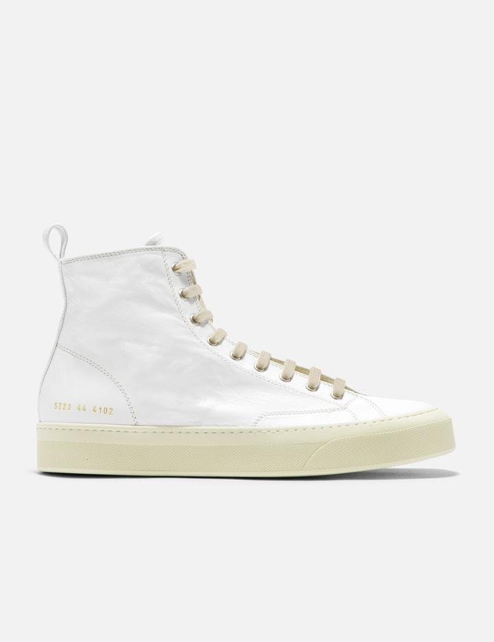 Tournament High Top Sneakers by COMMON PROJECTS