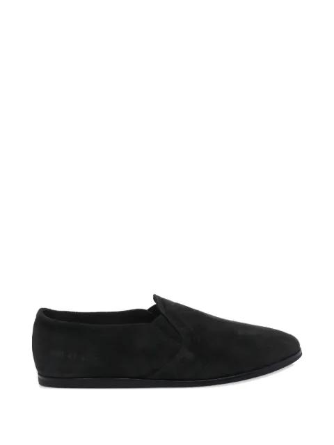 round toe suede sneakers by COMMON PROJECTS