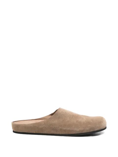 suede clogs by COMMON PROJECTS