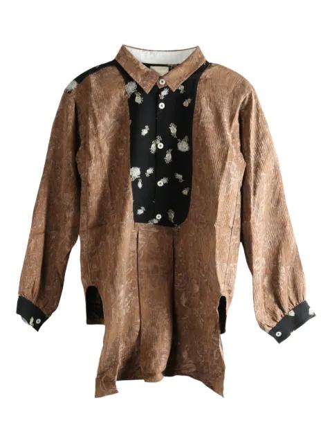 floral print buttoned shirt by COMMUNS