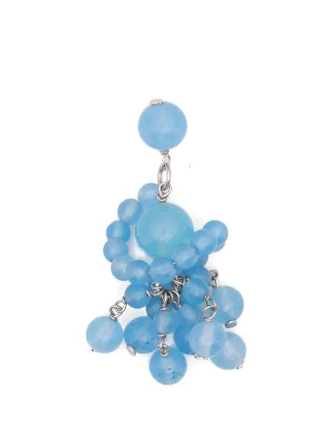 Aftertaste Of A Dream beaded drop earrings by COMPLETEDWORKS