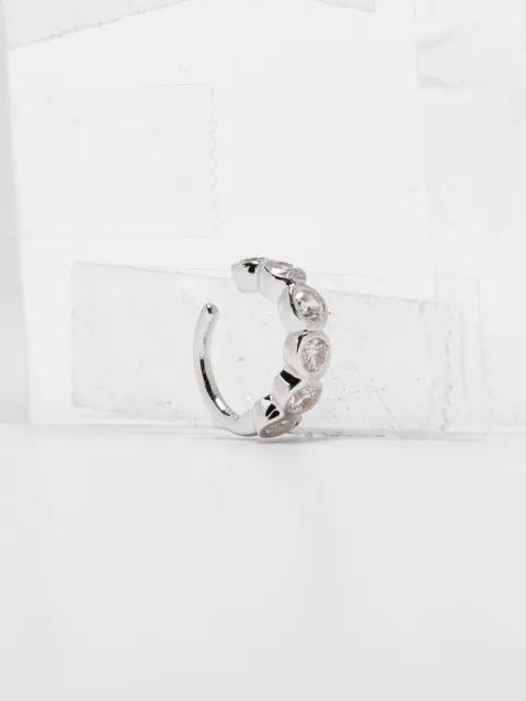 Arc crystal-embellished ear cuff by COMPLETEDWORKS