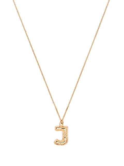 Classicworks J pendant necklace by COMPLETEDWORKS