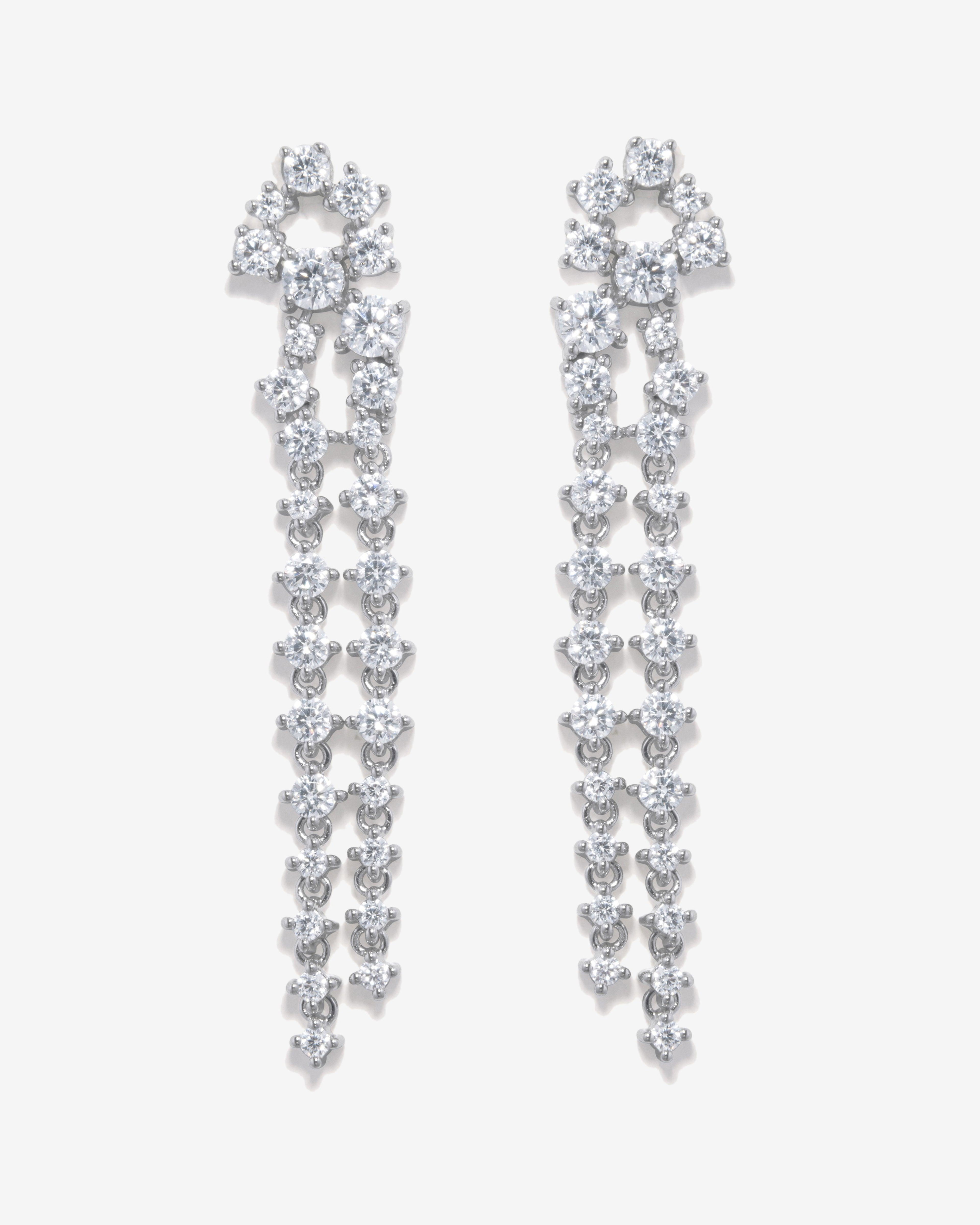 Completed Works - Drop Earrings - (Silver) by COMPLETEDWORKS