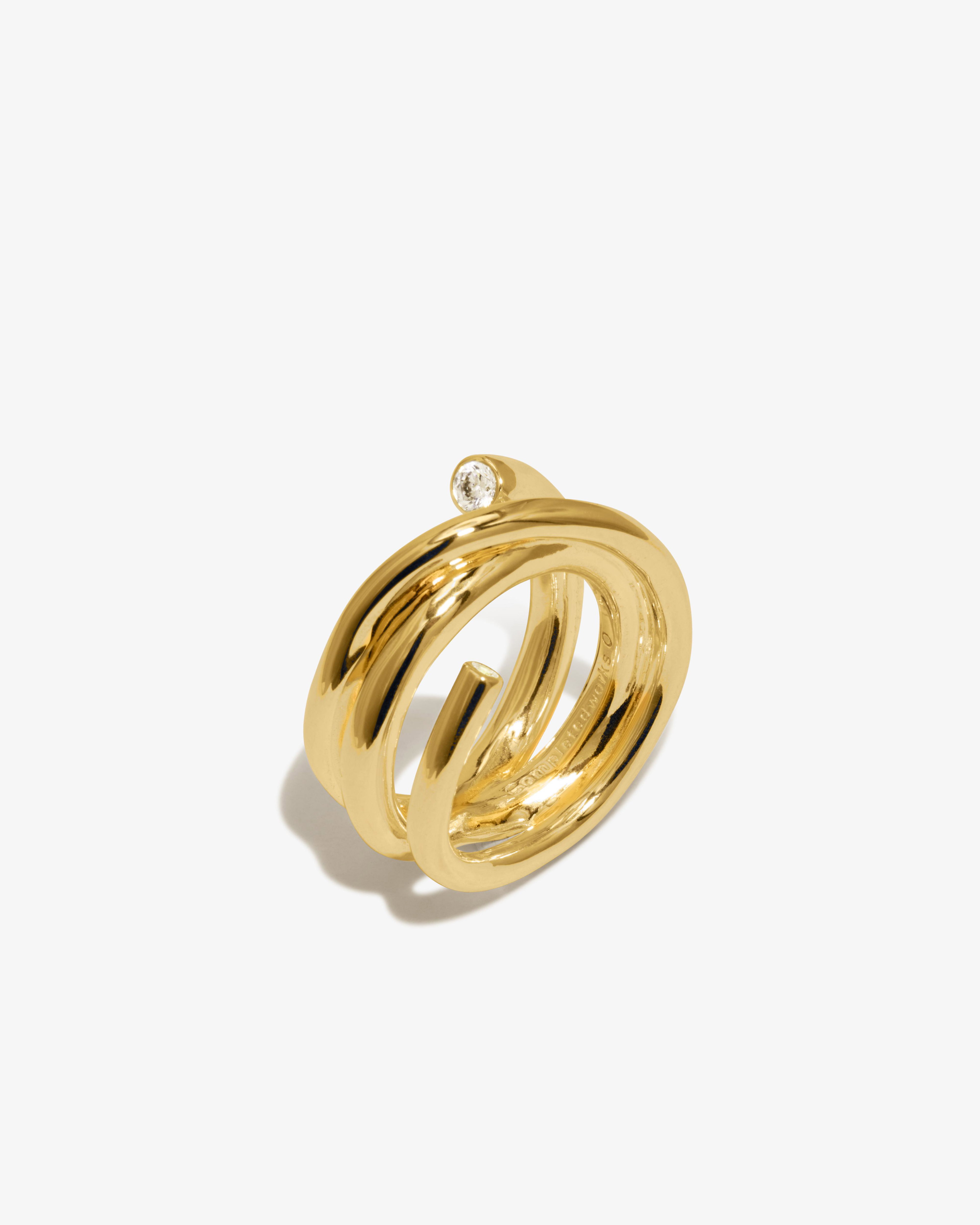 Completed Works - Multi Strand Ring - (Gold) by COMPLETEDWORKS