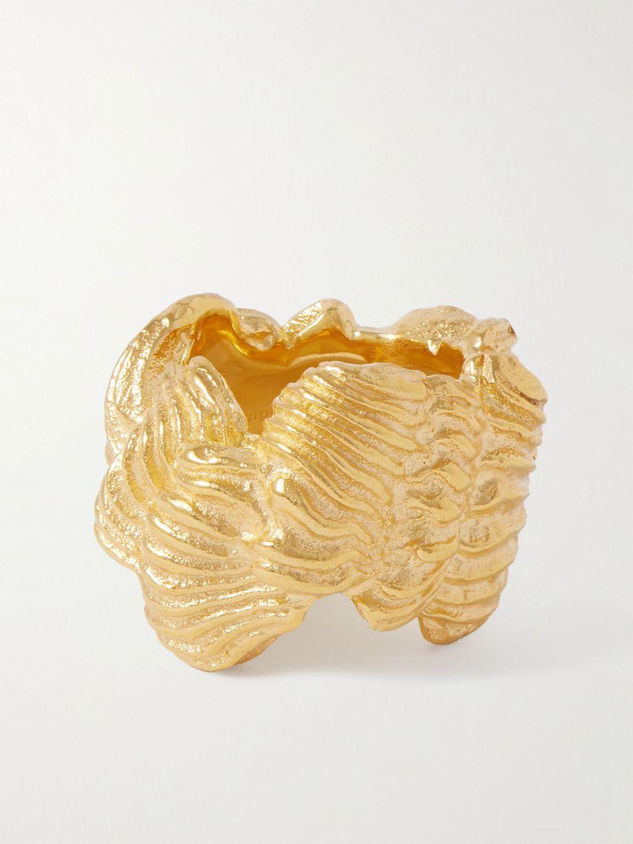 Gold-plated ring by COMPLETEDWORKS