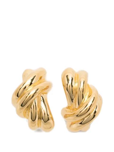 Kettle knotted earrings by COMPLETEDWORKS