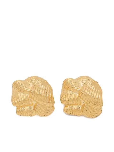 Scrunch earrings by COMPLETEDWORKS