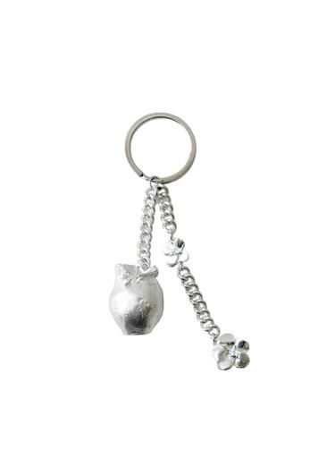 Silver-plated keyring by COMPLETEDWORKS