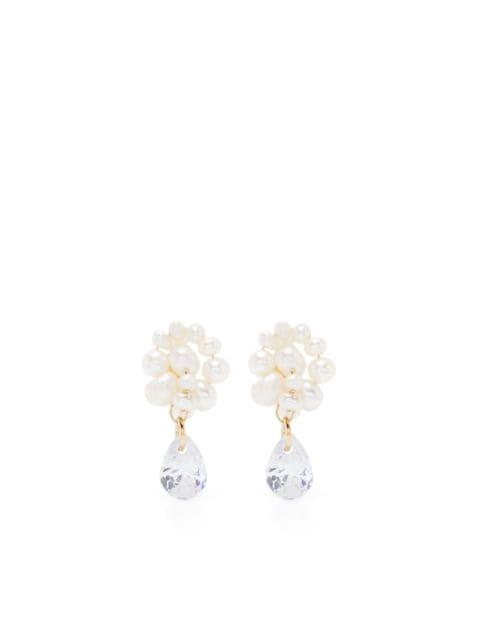 Time Is Layered In Ice earrings by COMPLETEDWORKS