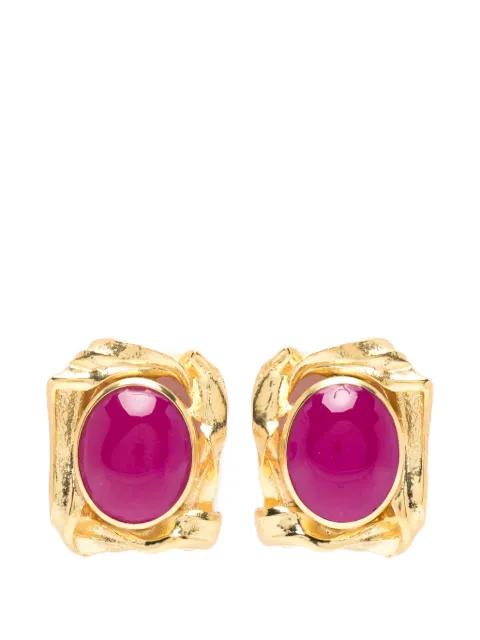 embellished earrings by COMPLETEDWORKS