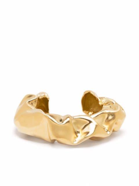 scrunchie style cuff bracelet by COMPLETEDWORKS