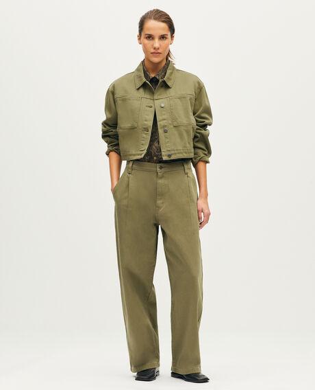 BILLIE baggy jeans L570 moss green 6scpe037c44 by COMPTOIR DES COTONNIERS