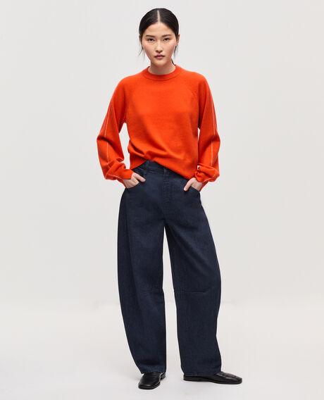 Barrel leg jeans - CHARLIE H680 rinse 5wpe075c12 by COMPTOIR DES COTONNIERS