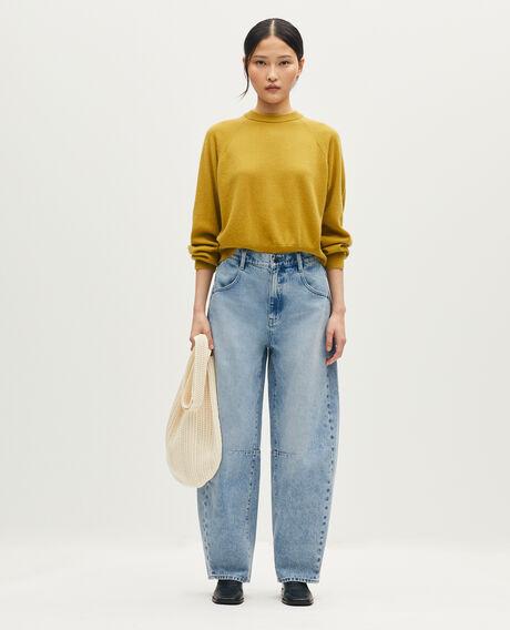 CHARLIE barrel jeans L616 light acid wash 6scpe186c12 by COMPTOIR DES COTONNIERS