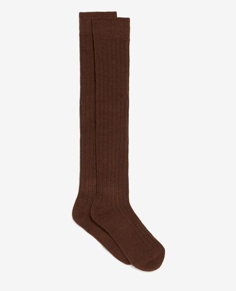Leg warmers COTELEE Brown heather C350 by COMPTOIR DES COTONNIERS