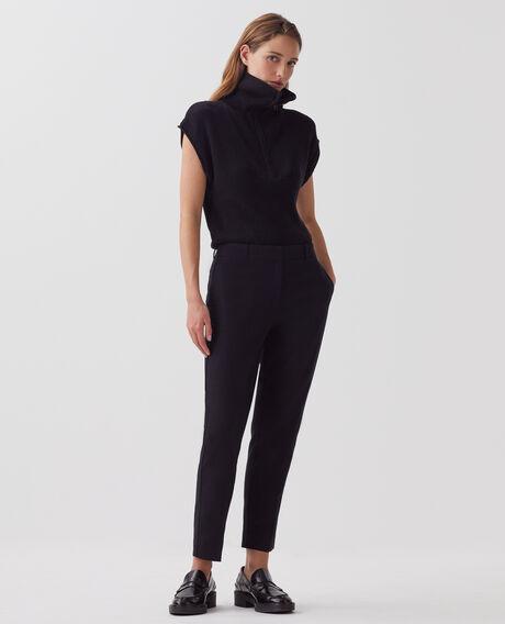 MARGUERITE cigarette trousers H091 black beauty 5spa132l11 by COMPTOIR DES COTONNIERS