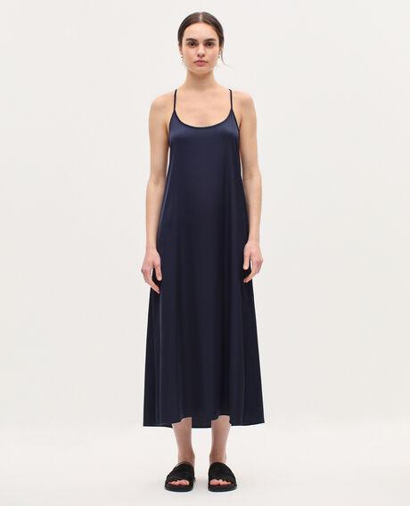 Silky maxi slip dress H695 night sky 5wdr014p29 by COMPTOIR DES COTONNIERS