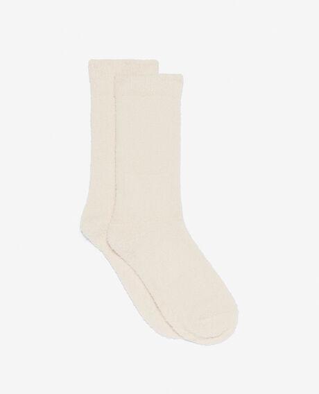 Socks FLEECE Snow white E001 by COMPTOIR DES COTONNIERS