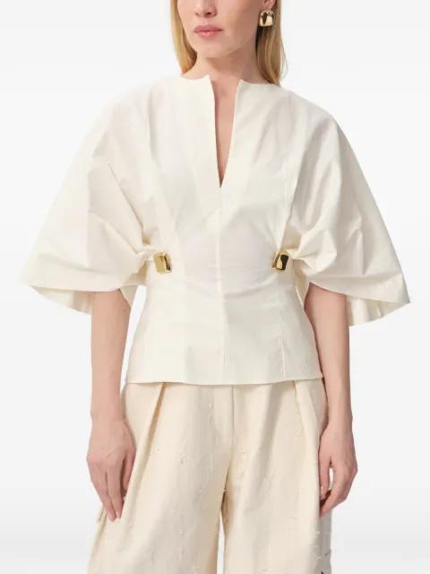 Haze V-neck blouse by CONCEPTO