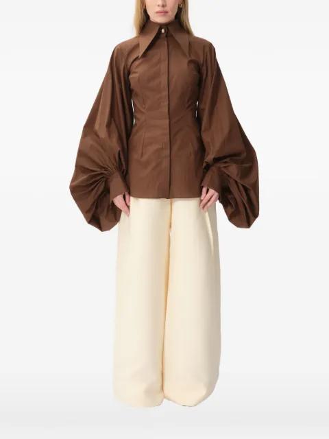 Oasis bishop-sleeve shirt by CONCEPTO