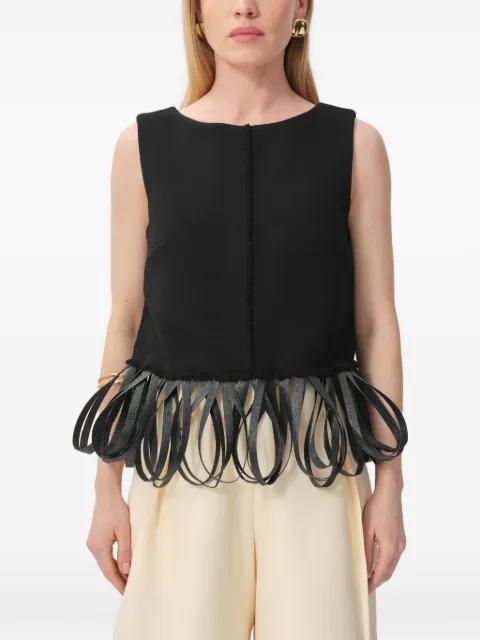 Raw sleeveless blouse by CONCEPTO